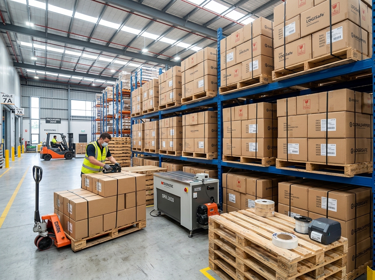 ISPM-15 wooden pallets